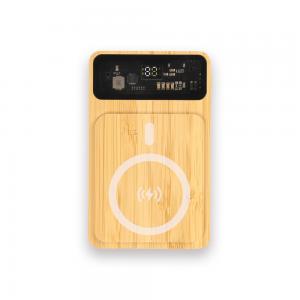 Işıklı Logo Bambu Magsafe 10000 mAh